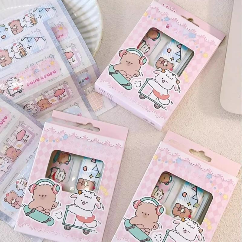 

20 шт./кор. Милые мультяшные пластыри для детей, экстренный кровоостанавливающий пластырь, мягкий дышащий перевязочный пластырь, клейкие повязки