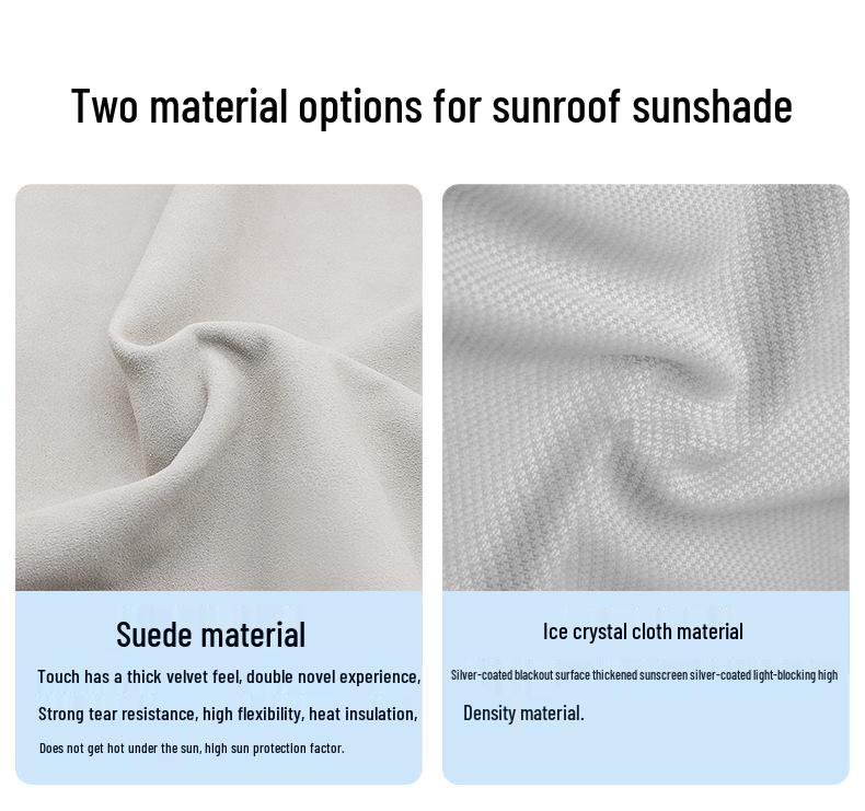 Zeekr 001 Sunroof Sunshade: Sky Screen Ice Crystal Curtain Sun Visor