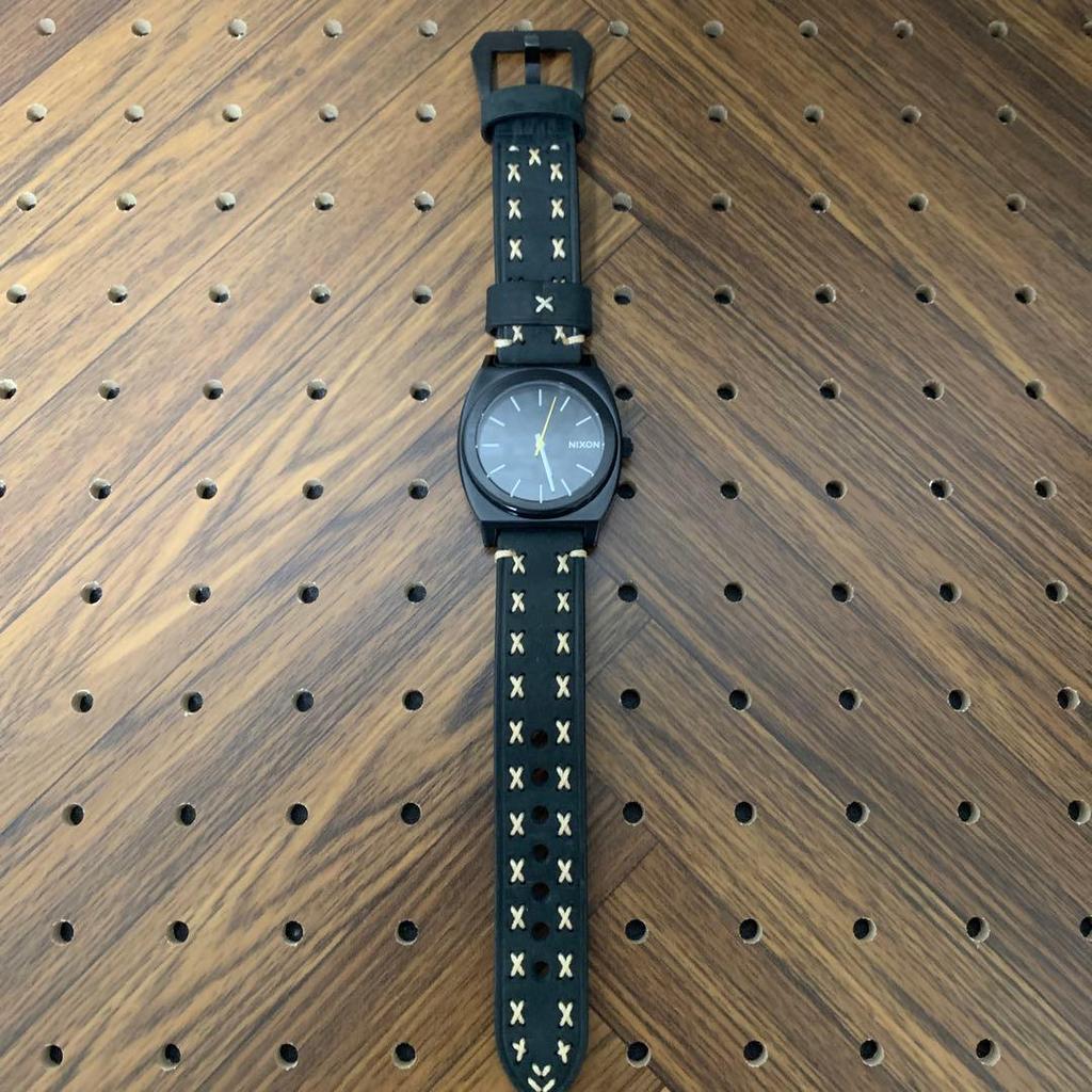 Used NIXON Time Teller Men's Quartz Watch Working Item