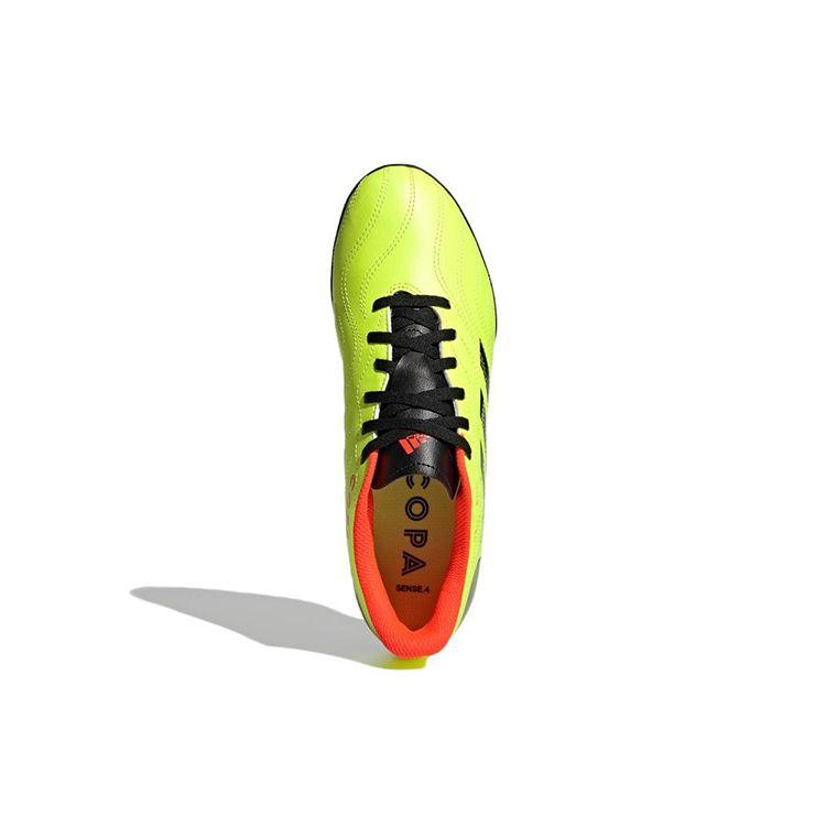 Adidas Copa Sense.4 Round Toe Lace-Up TF (Rubber Studs) Hard Ground Artificial Turf Non-Slip Durable Soccer Shoes Men Soccer Shoes GZ1370