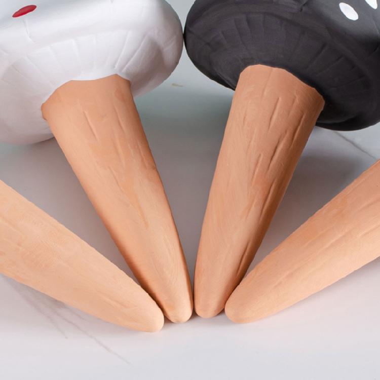 Set med 4 självvattnande spikar Terrakotta Växtvattningspikar Anordning Inomhus