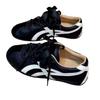 Cowhide version~ 5cm invisible inner height increase casual sports shoes women's Korean sweet color matching German training shoes runaway Forrest
