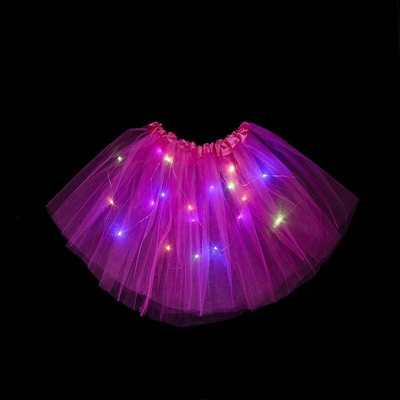 Girls' Luminous Butterfly Wings & Light-Up Fairy Wand Dress-Up Set