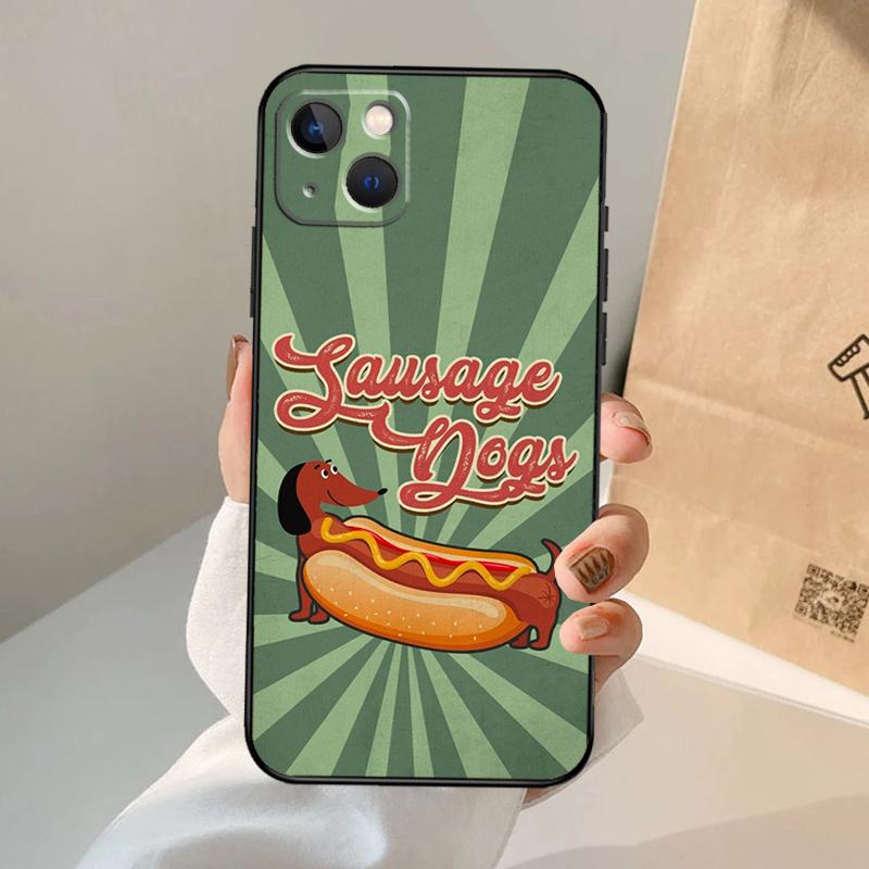 DACHSHUND Phone Case For iPhone 16 15 14 11 12 13 Pro Max Mini Plus X XS Max XR Cover Coque