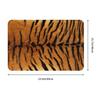 Siberian Tiger Fur Pattern Door Floor Kitchen Bathroom Mats Anti-Slip Indoor Wild Animal Doormat Living Room Entrance Carpet Rug