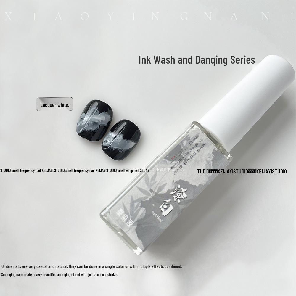 Huasidie - Семь белых быстросохнущих черно-белых красок для живописи в китайском стиле, не требующих световой полимеризации