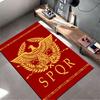 Roman Eagle SPQR Red Carpet suitable as a non-slip mat for the living room or bedroom sofa