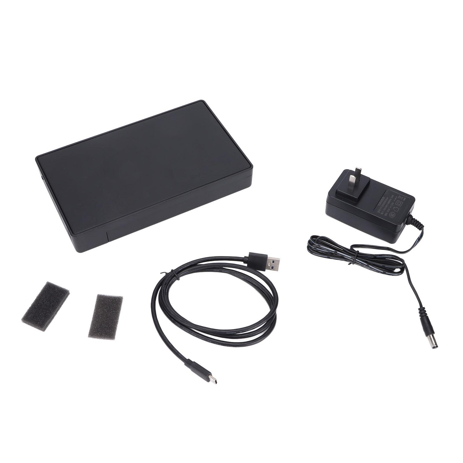 

Корпус жесткого диска Совместимость с несколькими системами Мягкий светодиодный свет Прочный и долговечный корпус жесткого диска (Нет US Plug