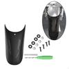 Set Paraspruzzi Moto Estensione Protettiva Flap Montaggio Semplice Parafango Moto
