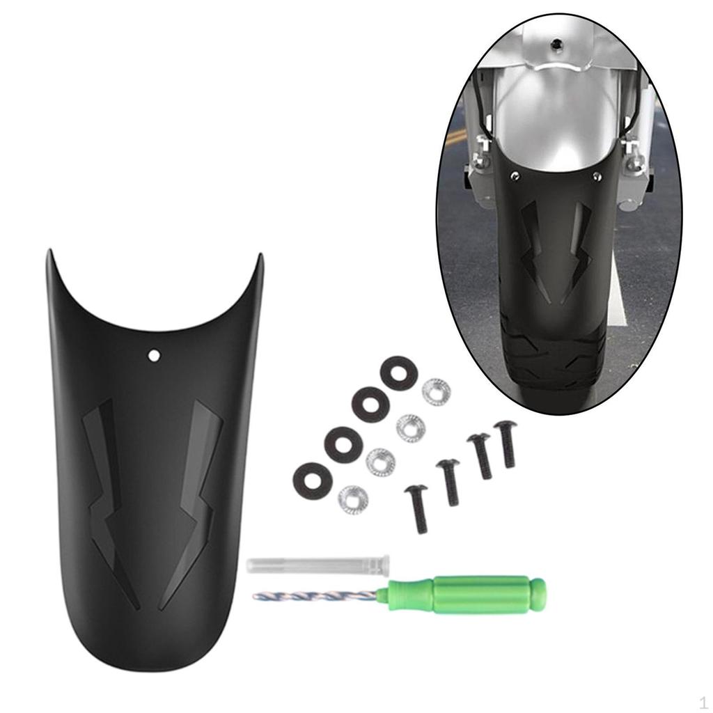 Set Paraspruzzi Moto Estensione Protettiva Flap Montaggio Semplice Parafango Moto