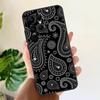 Paisley Pattern Soft Case For Samsung Galaxy S25 Ultra S21 S22 S23 S24 Plus S9 S10 S20 FE S24 FE Phone Cover