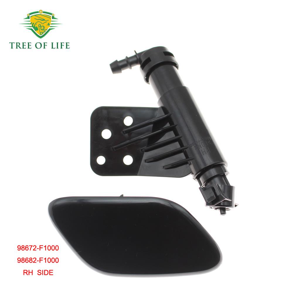 Bumper Față Far Lampă Spălător Duza Pulverizare Pompă Curățare Acționator cu Capac Pentru KIA Sportage IV KX5 2016- 98671-F1000