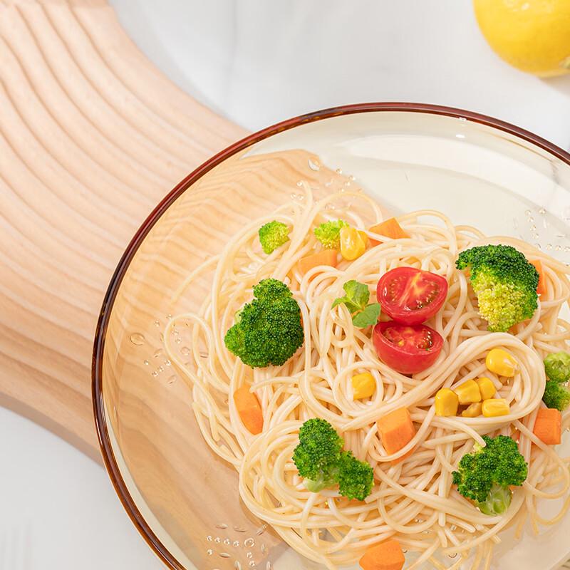 Nordic 8.5-inch Glass Plate Set