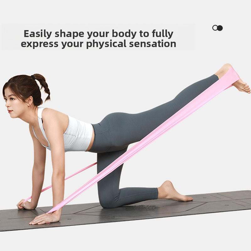 Elastic Belt, Tension Belt, Fitness Resistance Belt, Yoga Belt, Fitness Elastic Belt, Yoga Supplies, Stretching Belt, Tension Sheet.