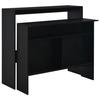VidaXL Bar Table with 2 Tabletops Black 130 X 40 X 120 Cm