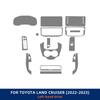 Voor Toyota Land Cruiser 2022 2023 Onzichtbare Interieur TPU Film Beschermlaag Krasbestendig Auto Modificatie Accessoires