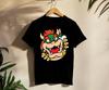 Top T-Shirt Tee Shirt Super Mario Bros Bowser Men Women Kids Children