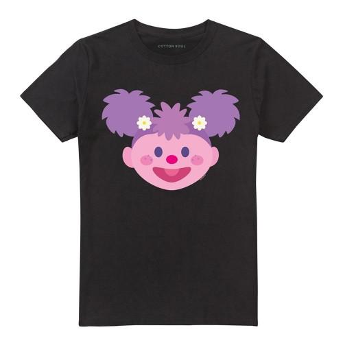 Sesame Street Unisex Adult Abby Cadabby Kawaii Face T-Shirt