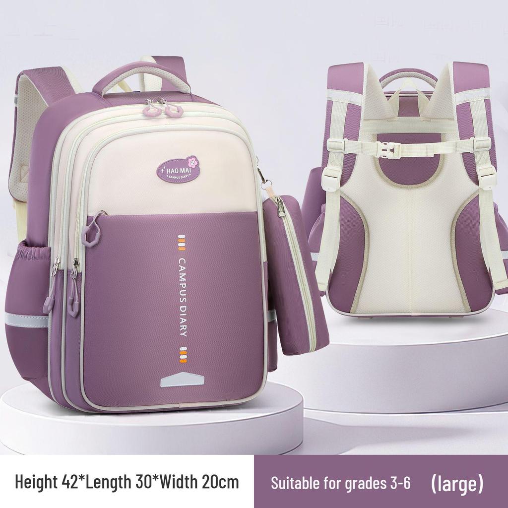 Zaino per Bambini Leggero di Grande Capacità per le Scuole Elementari (Classi 1-6)