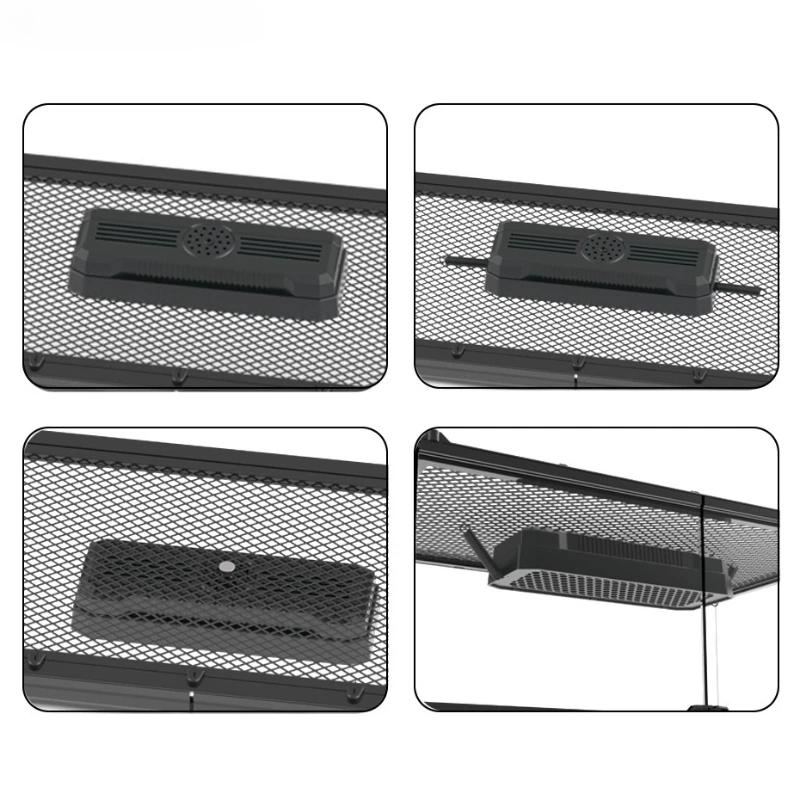 UVB Reptilien Terrarium Lampe UVA LED Dimmbar Timer Zuchtbox Lampe Flammhemmend Intelligente Reptilien Hundehütte Lampe Habitat Beleuchtung