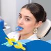 50 Pz/Borsa Vassoio Monouso Dentale Schiuma al Fluoro Portaimpronte Strumento Odontoiatrico Materiali per Dentista Grande Medio Piccolo