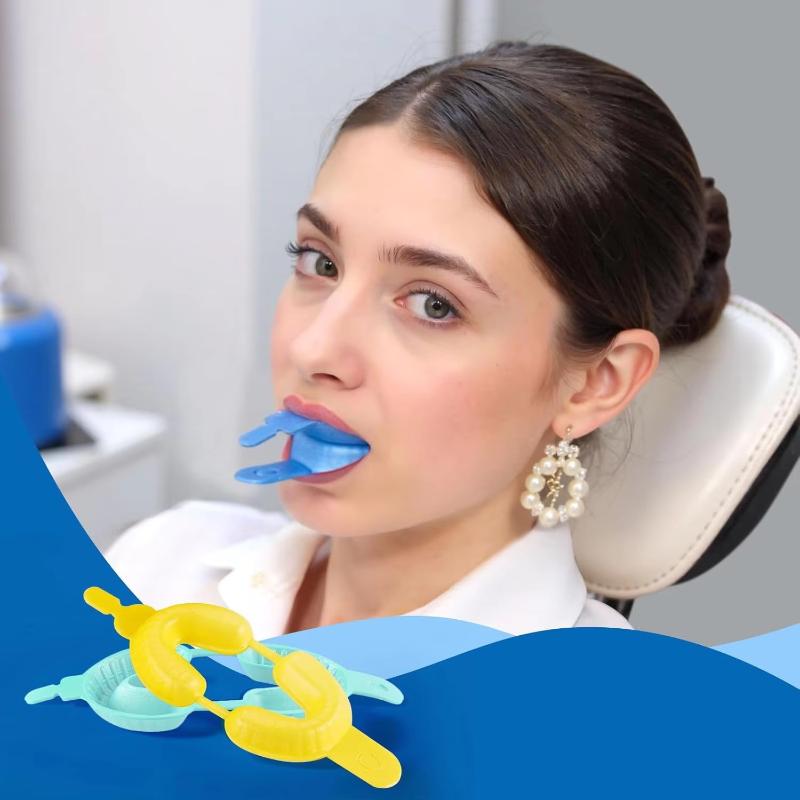 50 Pz/Borsa Vassoio Monouso Dentale Schiuma al Fluoro Portaimpronte Strumento Odontoiatrico Materiali per Dentista Grande Medio Piccolo