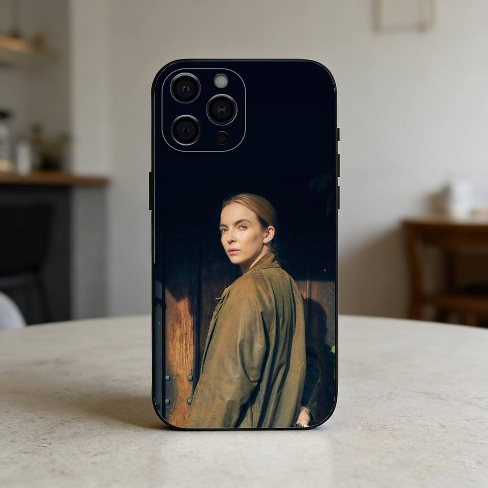 Villanelle K-Killing Eve Handyhülle Silikon schwarz Weich Für IPhone 17,16,15,14,13,12,11,SE,Plus Pro Max