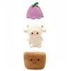 Niedliche Schaf Plüschtiere 16cm Lamm Stofftier Kawaii Schreibtisch Dekorative Spielzeuge Entzückendes Geschenk Für Freundin Kreative Geburtstagsgeschenke