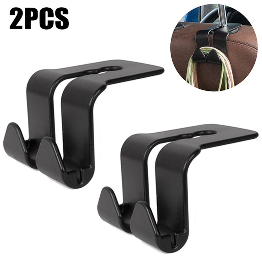 2 Pcs Car Interior Headrest Hanger Universal Handbag Bracket New Car Rear Seat Hook