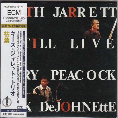 CD KEITH JARRETT TRIO  Still Live UCCE90067 ECM 2001 Japan Jazz Used