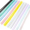 1-4pcs Plastic 30-hole Binder Spine, Can Be Cut, Can Hold Up To 85 Sheets of Paper, DIY Paper Notebook Album.