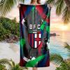 Bologna FC Druck Schnelltrocknendes Strandtuch Mikrofaser Saugfähig Tragbares Reise-Badetuch