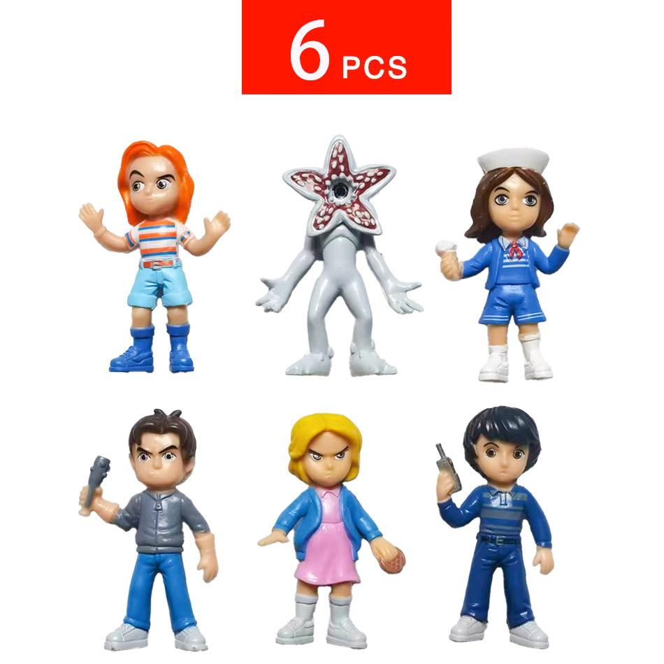 

8Pcs/Set Stranger TV Plays Will Byers Eleven Action Figure Cute Doll Collection Model Toys Birthday Party Gifts
