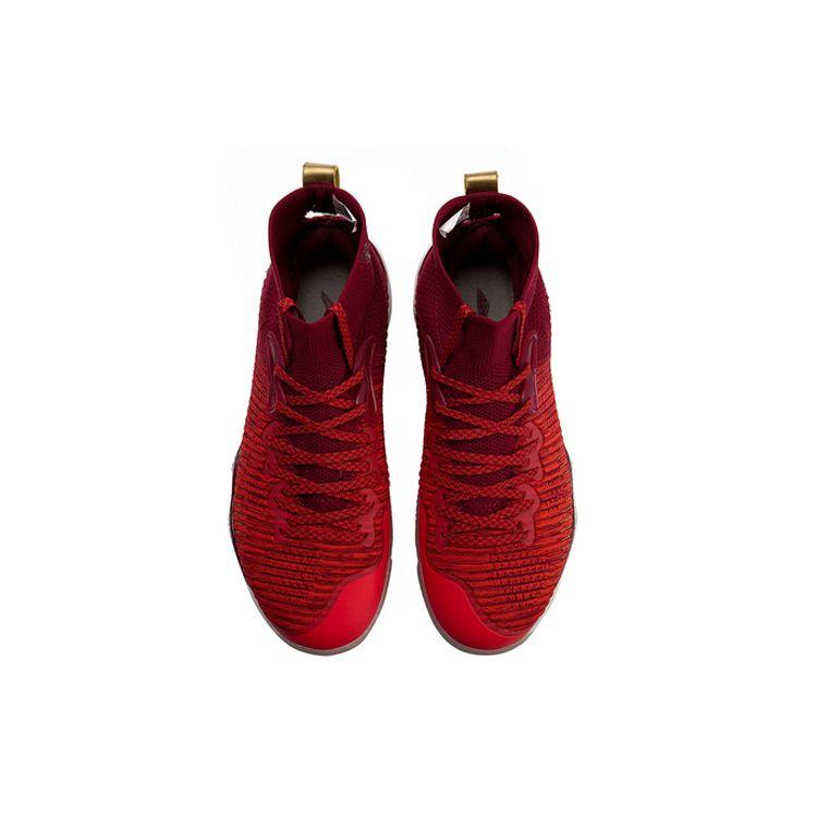Li Ning Ranger II Chameleon Shock Absorption Rebound High-Top Badminton Professional Competition Shoes Unisex Shoes Li-Ning-Red AYAN003-1