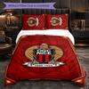 OGC Nice FC Themed Bedding 3Pcs Duvet Cover Set Decorative Bed Linen For Teen Room Home Decoration