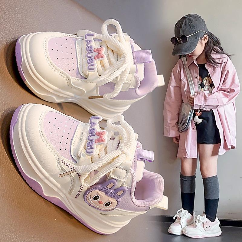 Children's Sneakers, Comfortable and Breathable for Spring and Autumn, Boys and Girls' Labu Casual Shoes, Fashionable Children's Shoes