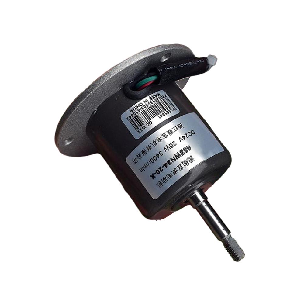 DC 24V 10W 45ZWN Double Ball Bearing Internal Rotor Brushless Motor Built-in Drive Board Rare Earth Strong Magnetic Motor