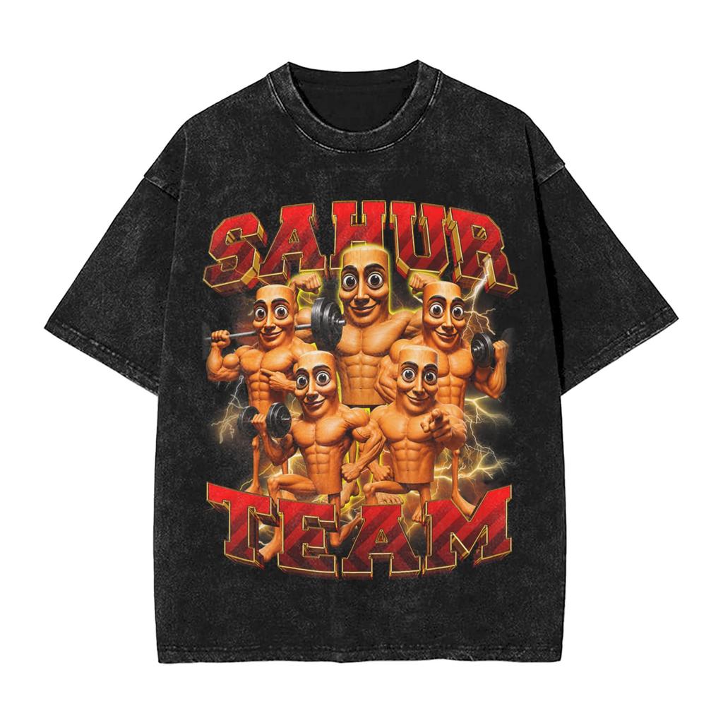 Tung Tung Tung Sahur Found Dead Breaking News Meme Tshirt Men  Unique Cotton Tees O Neck Short Sleeve T Shirt Printed Clothes