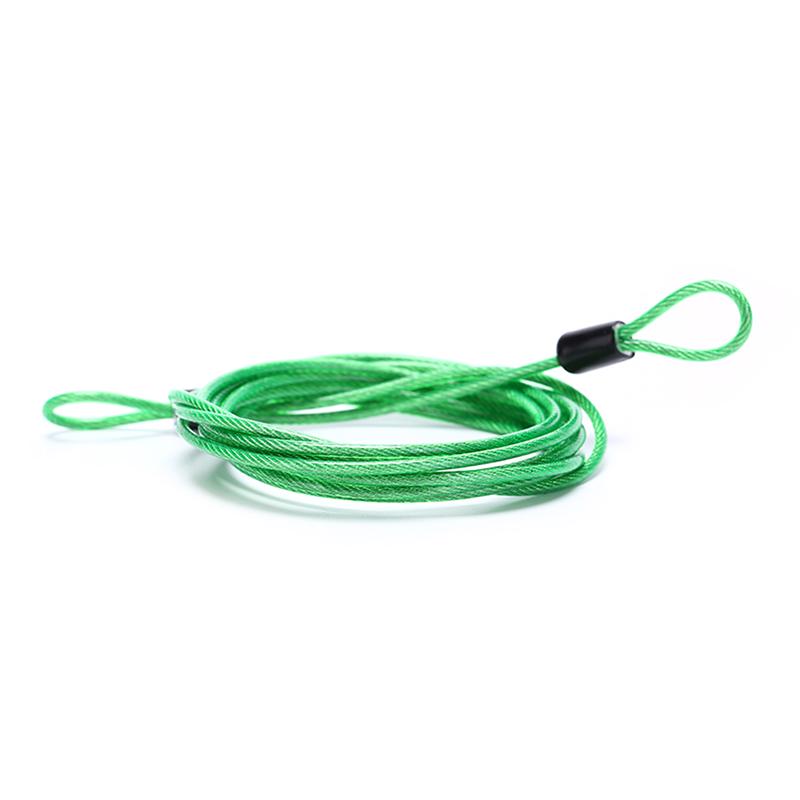 200Cm X 2.5Mm Cycling Sport Security Loop Cable Lock Bicycle Scooter U-Lock New
