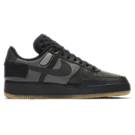 Nike Air Force 1 Type Black Gum 2020 - CJ1281-001