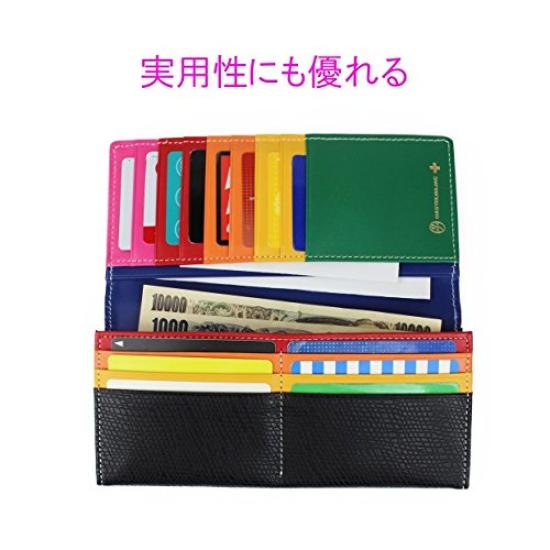 CASTELBAJAC RAINBOW Long Wallet 079614 Black
