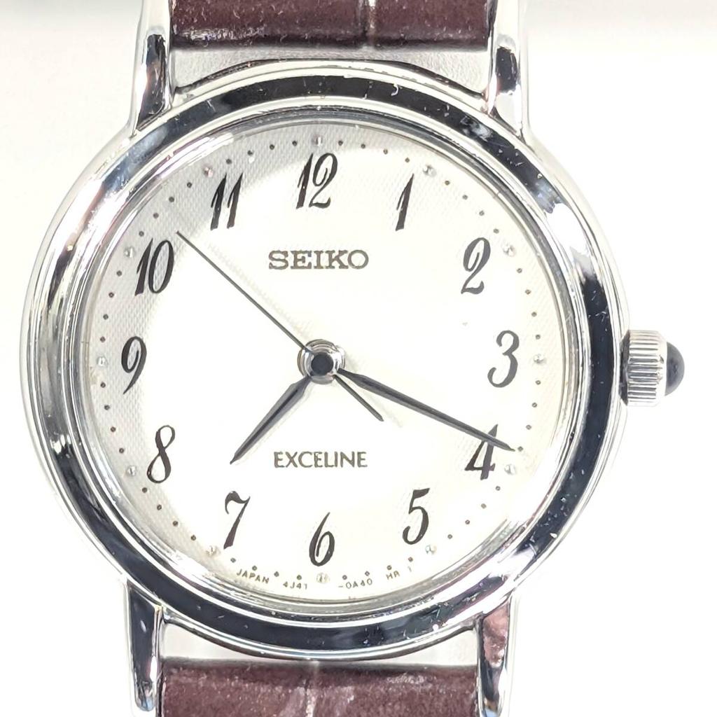 SEIKO Excelline Battery and Strap Working Ladies' Watch, Replaced, Condition, O-29
