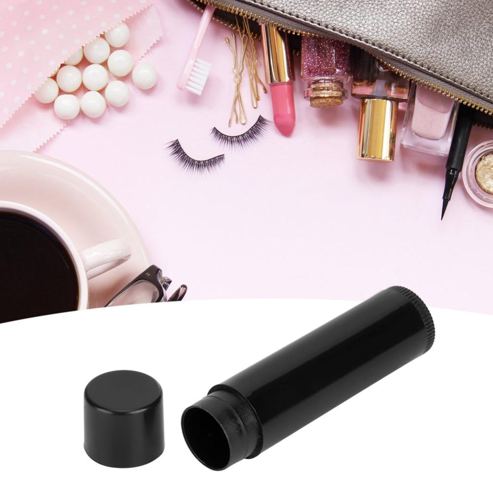 100Pcs Black Lip Balm Container PP Lip Balm Bottle Empty Cosmetic Tools  For DIY Lipstick