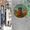 Retro Tin Sign Garden Cat Wall Art Home Decor