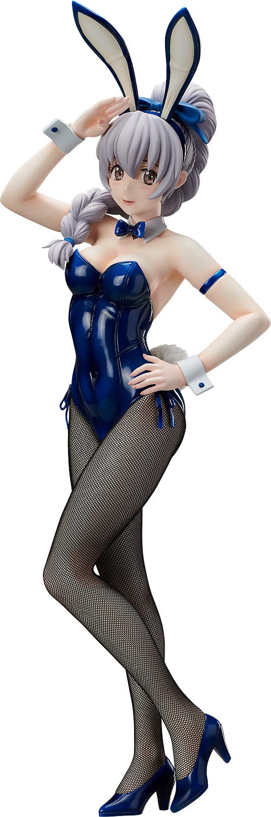 

Полностью металлическая невидимая победа Телефа Тестаросса Банни Масштабная ПВХ фигурка Паника! Вер. 1/4 Предварительно окрашенный белый