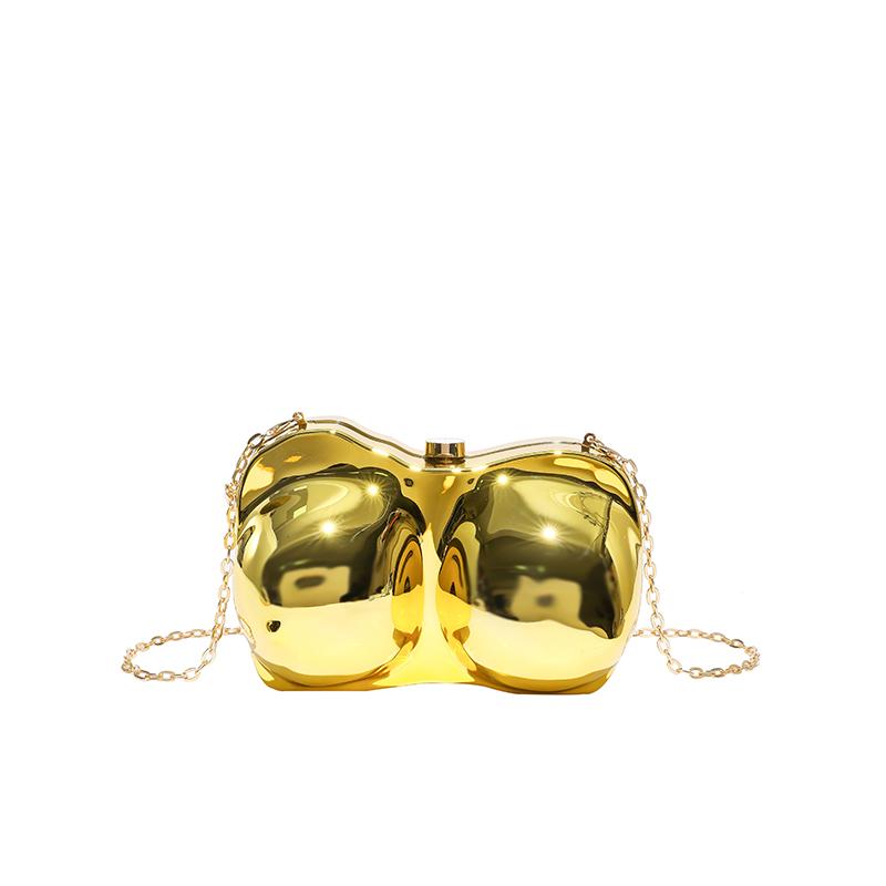 Summer Acrylic CHAINS Solid Shoulder Bags Candy Color Niche Design Sense Women's Bags Hot Sale Sweet Exquisite Crossbody Bags