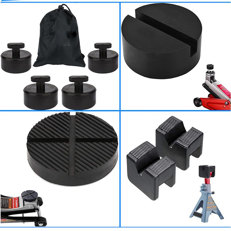 Car Jack Rubber Pad Jack Stand Rubber Pads Lift Frame Protection Adapter For E81 E82 E87 E88 F20 E90 E91 E92 X1 X3 X4