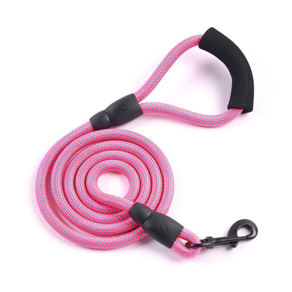 Reflective Explosion-Proof Dog Leash: Anti-Escape Training Rope for All Breeds