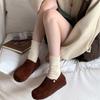 All-inclusive Two-wear Small Potato Lazy Shoes, Winter Velvet and Thicker 2025 New Soft-soled Soft-sided Cotton Shoes