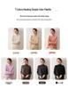 Women's Cashmere Knit Sweater - Solid Color, Half-High Collar, Loose Slimming Fit, Thick Drop Shoulder Sleeves for Autumn/Winter
